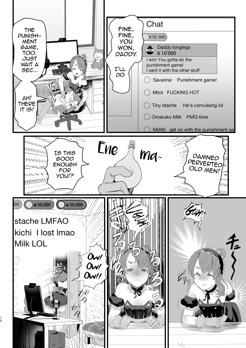 Otokonoko Haishinsha Nagesen ni Noserarete Hamerarechaimashita porn comic picture 12