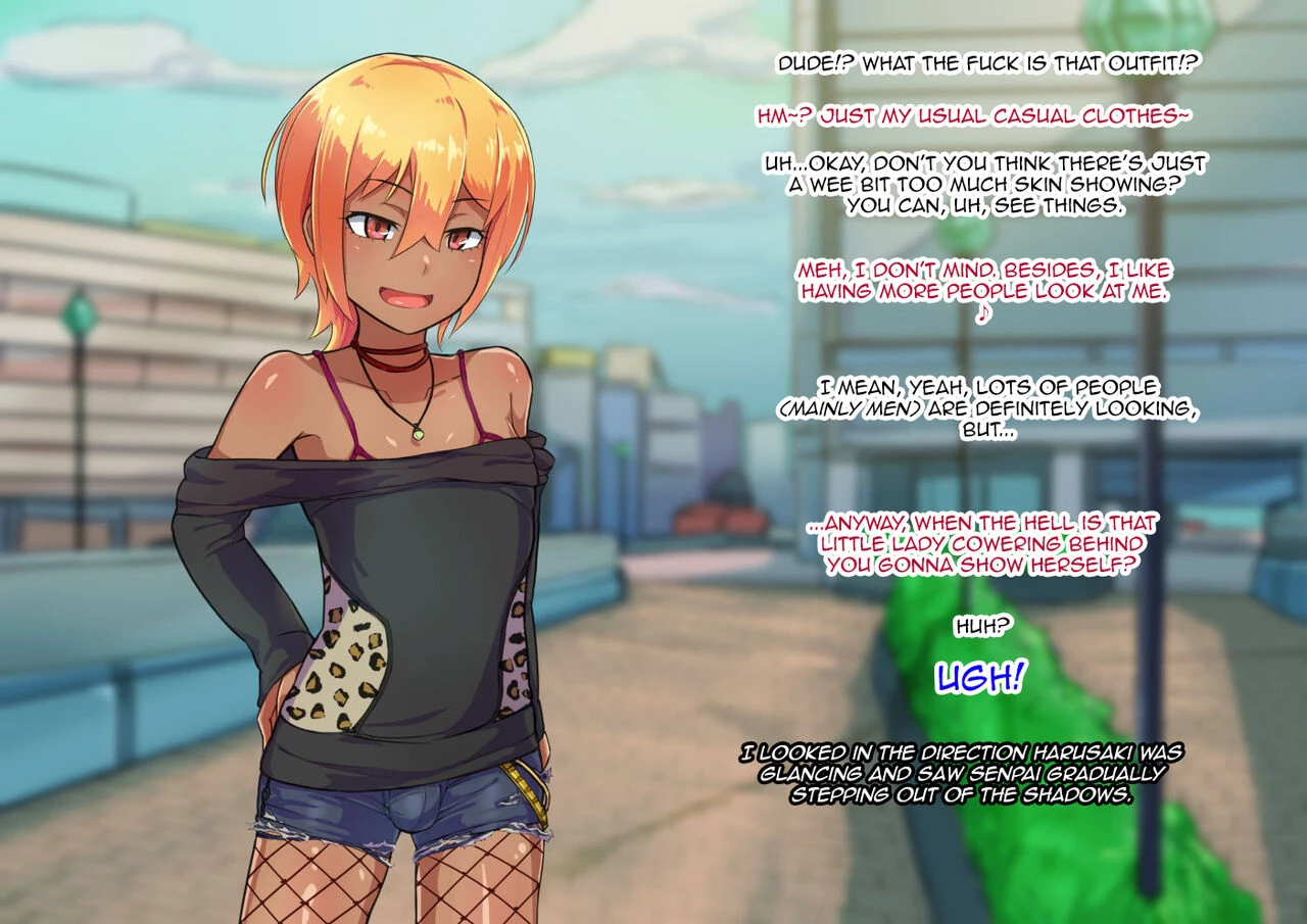 Otokonoko to xx No. 3 ~Kasshoku Inbi na Doukyuusei vs Seijitsu Karin na Seitokaichou~ porn comic picture 114