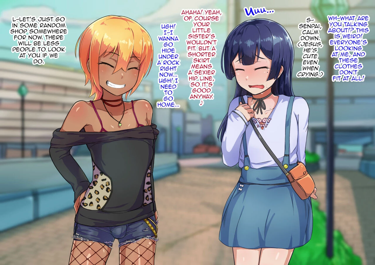 Otokonoko to xx No. 3 ~Kasshoku Inbi na Doukyuusei vs Seijitsu Karin na Seitokaichou~ porn comic picture 116