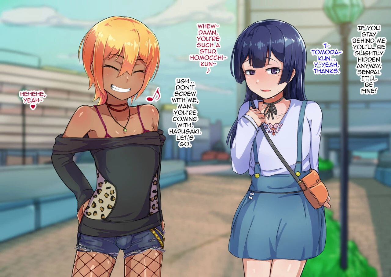 Otokonoko to xx No. 3 ~Kasshoku Inbi na Doukyuusei vs Seijitsu Karin na Seitokaichou~ porn comic picture 117