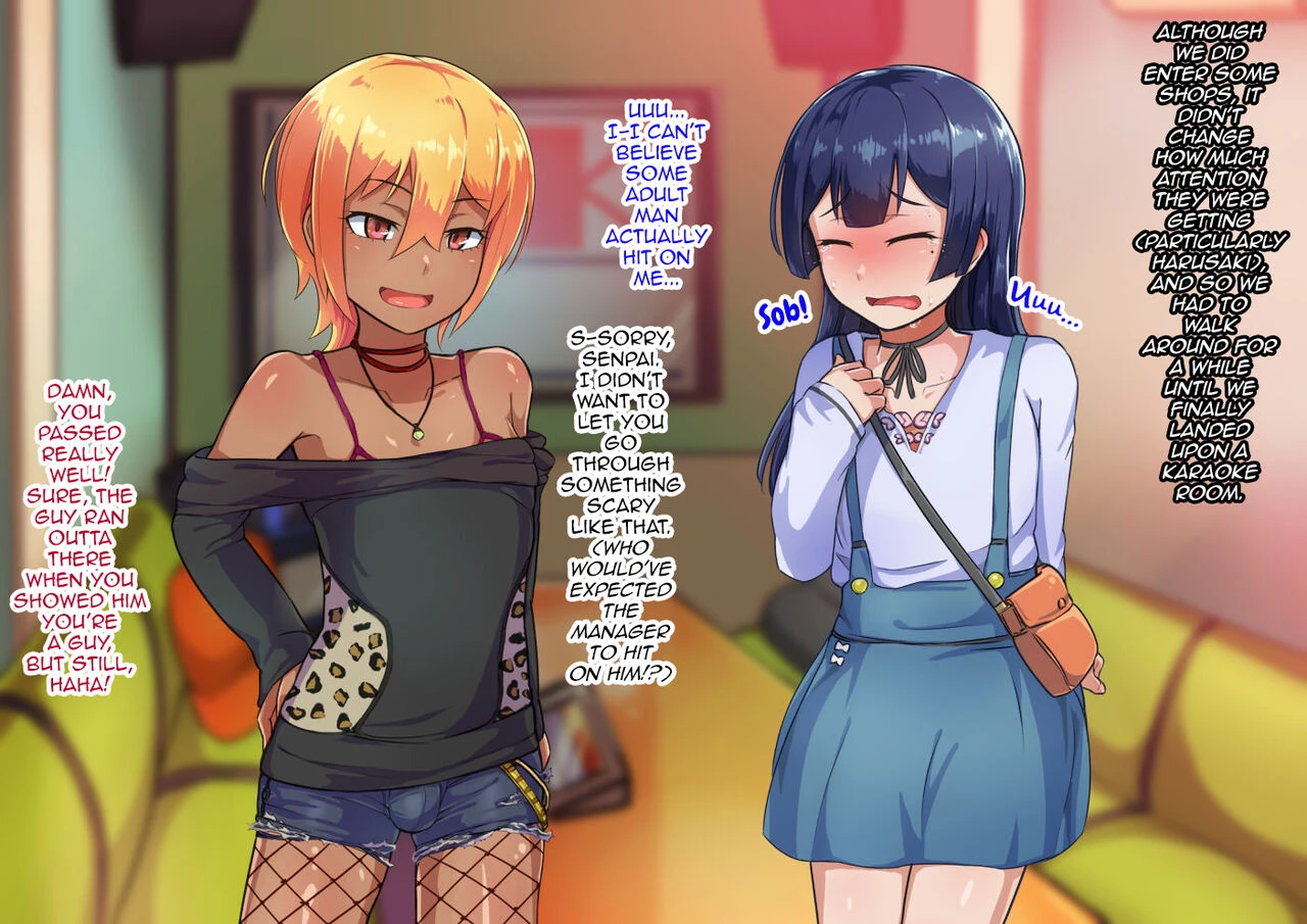 Otokonoko to xx No. 3 ~Kasshoku Inbi na Doukyuusei vs Seijitsu Karin na Seitokaichou~ porn comic picture 118