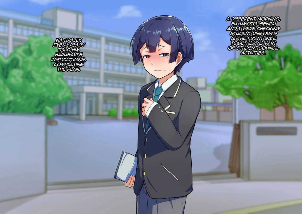 Otokonoko to xx No. 3 ~Kasshoku Inbi na Doukyuusei vs Seijitsu Karin na Seitokaichou~ porn comic picture 72