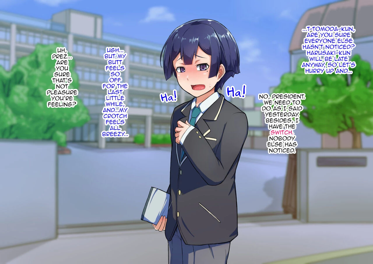 Otokonoko to xx No. 3 ~Kasshoku Inbi na Doukyuusei vs Seijitsu Karin na Seitokaichou~ porn comic picture 73