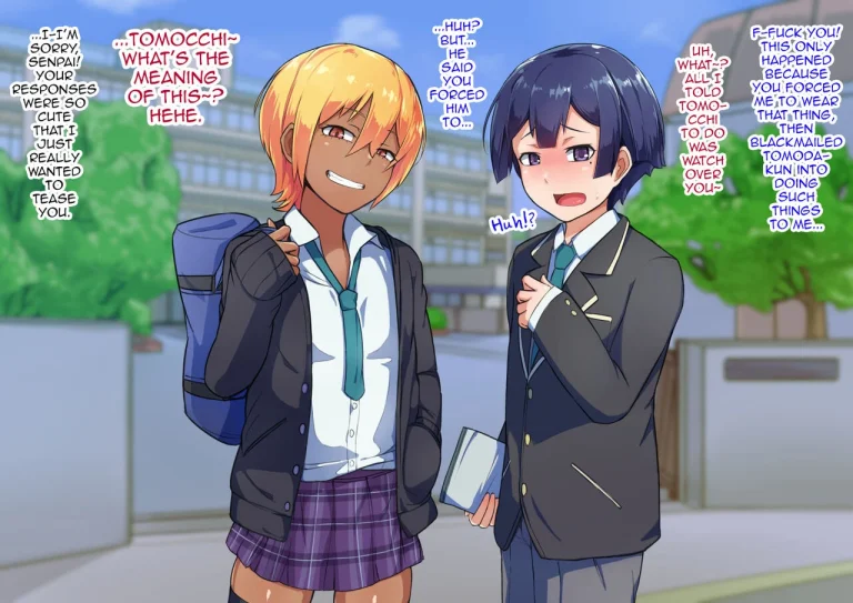 Otokonoko to xx No. 3 ~Kasshoku Inbi na Doukyuusei vs Seijitsu Karin na Seitokaichou~ porn comic picture 83