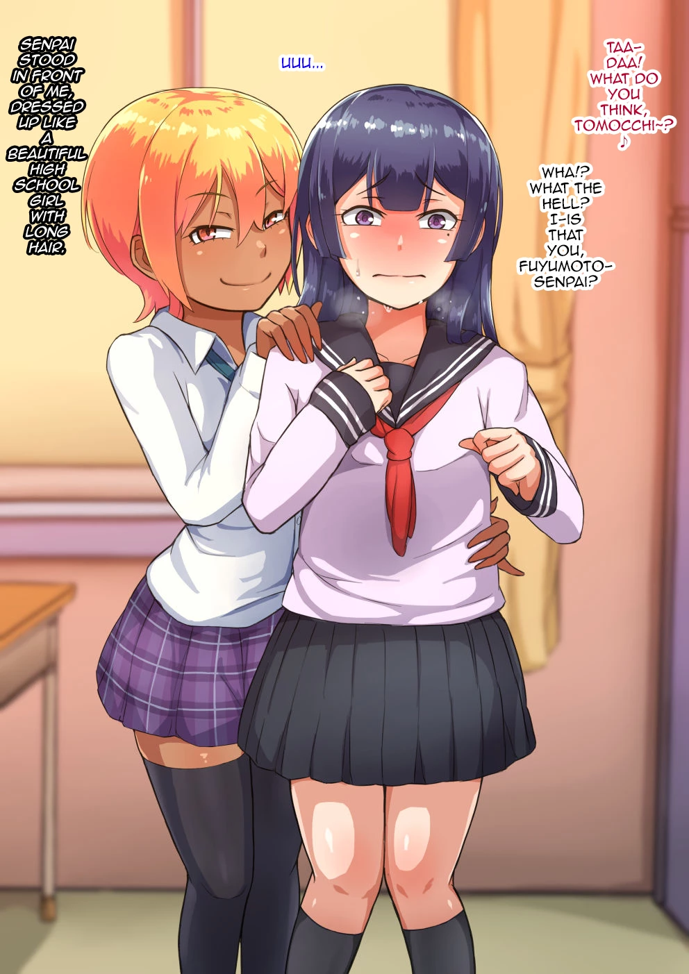 Otokonoko to xx No. 3 ~Kasshoku Inbi na Doukyuusei vs Seijitsu Karin na Seitokaichou~ porn comic picture 87