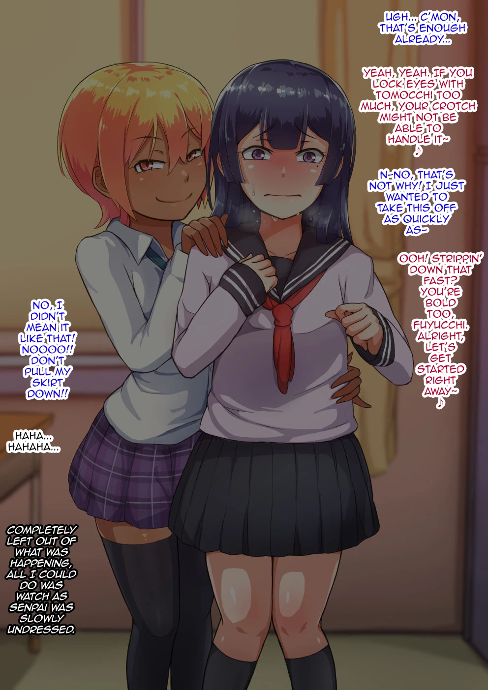 Otokonoko to xx No. 3 ~Kasshoku Inbi na Doukyuusei vs Seijitsu Karin na Seitokaichou~ porn comic picture 89