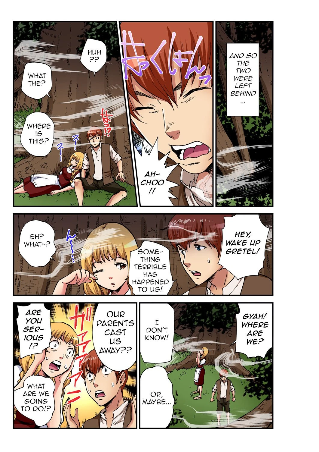 Otona no Douwa ~ Hansel & Gretel porn comic picture 4