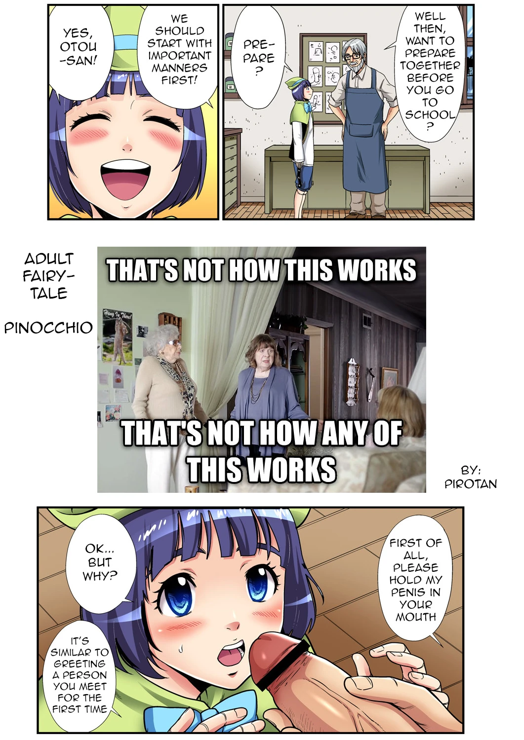 Otona no Douwa ~ Pinocchio porn comic picture 26