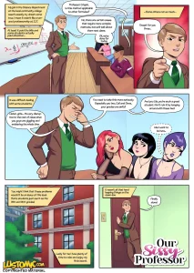 Our Sissy Professor porn comic picture 1