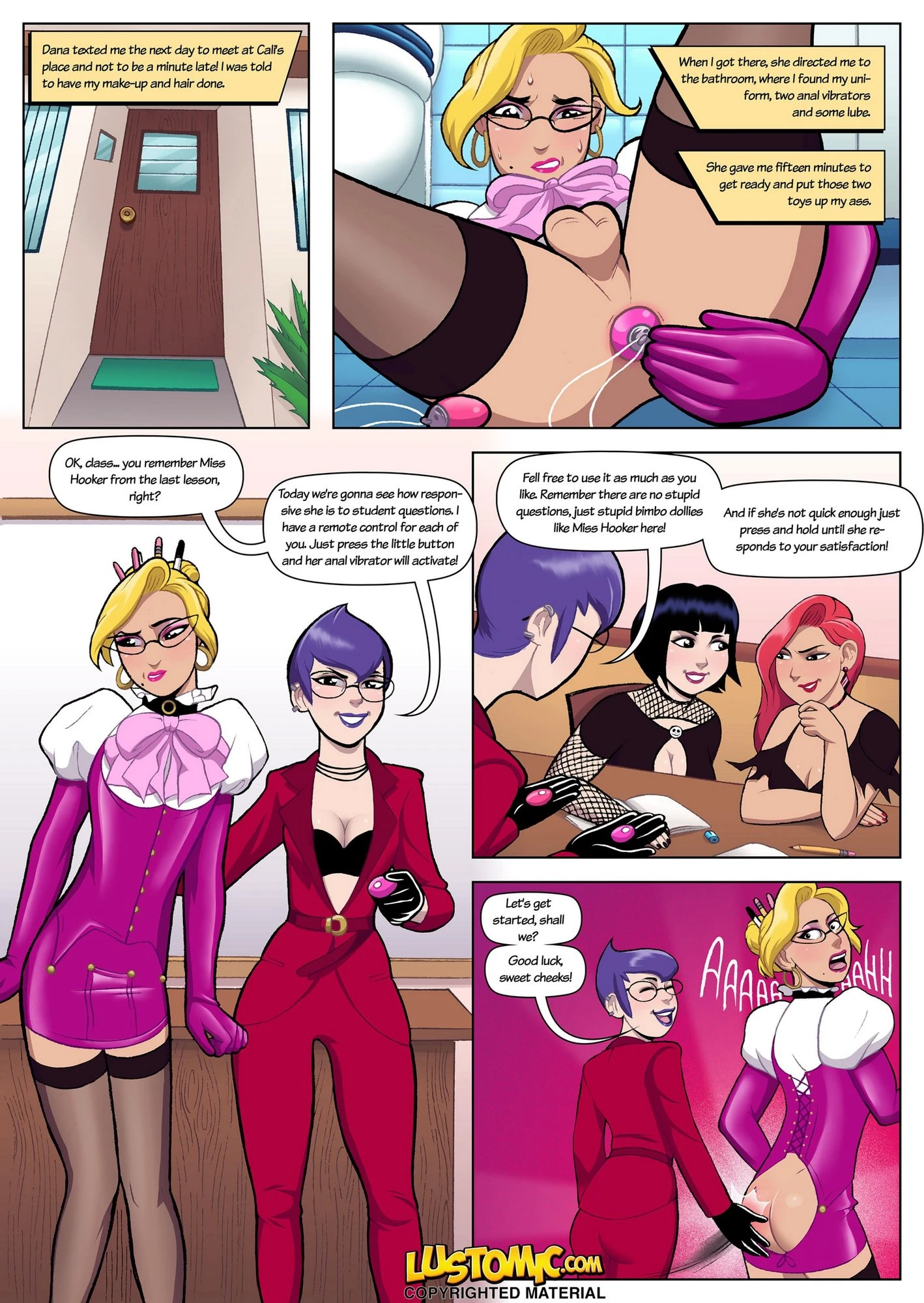 Our Sissy Professor porn comic picture 11