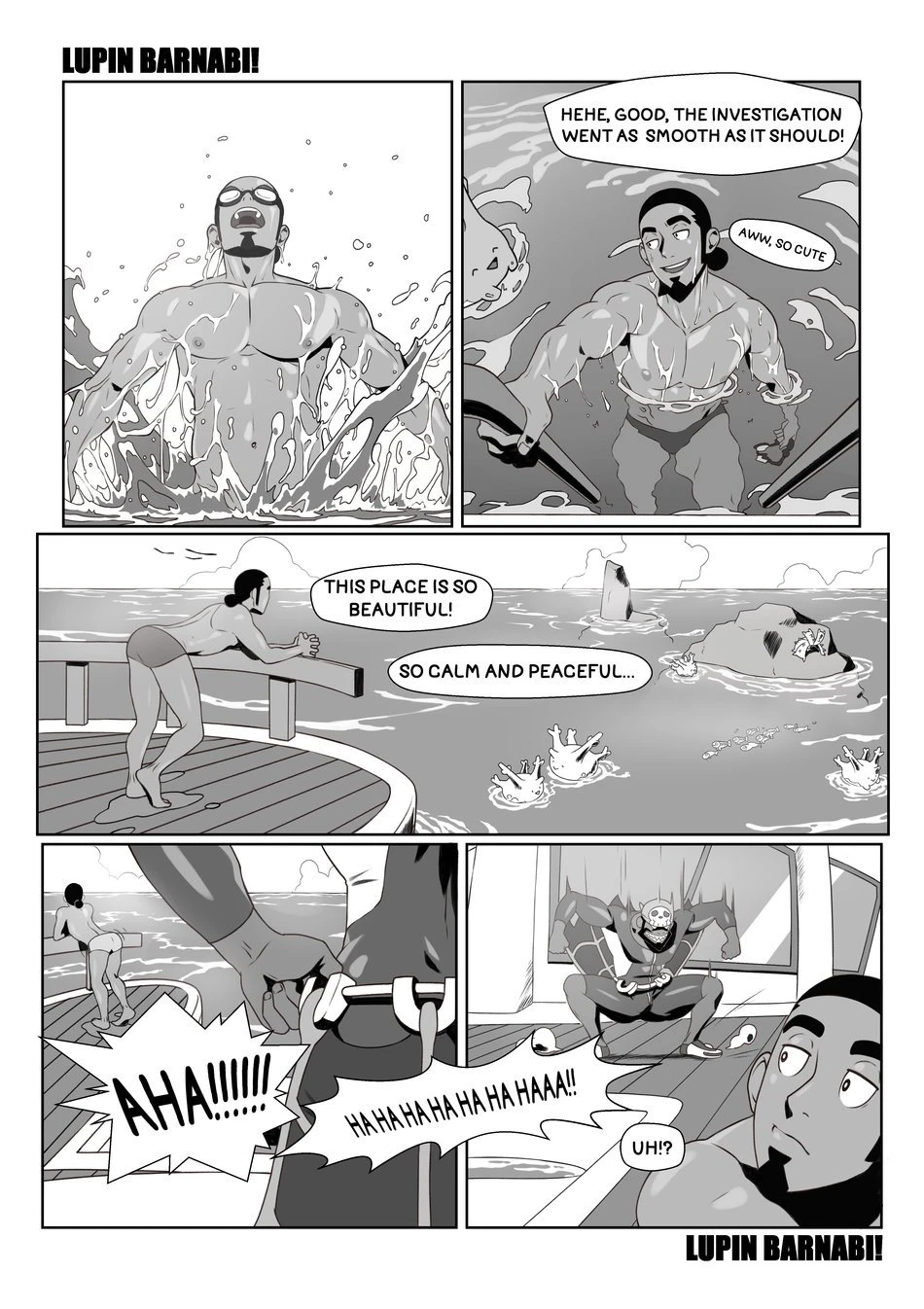 Out Of The Blue porn comic picture 2