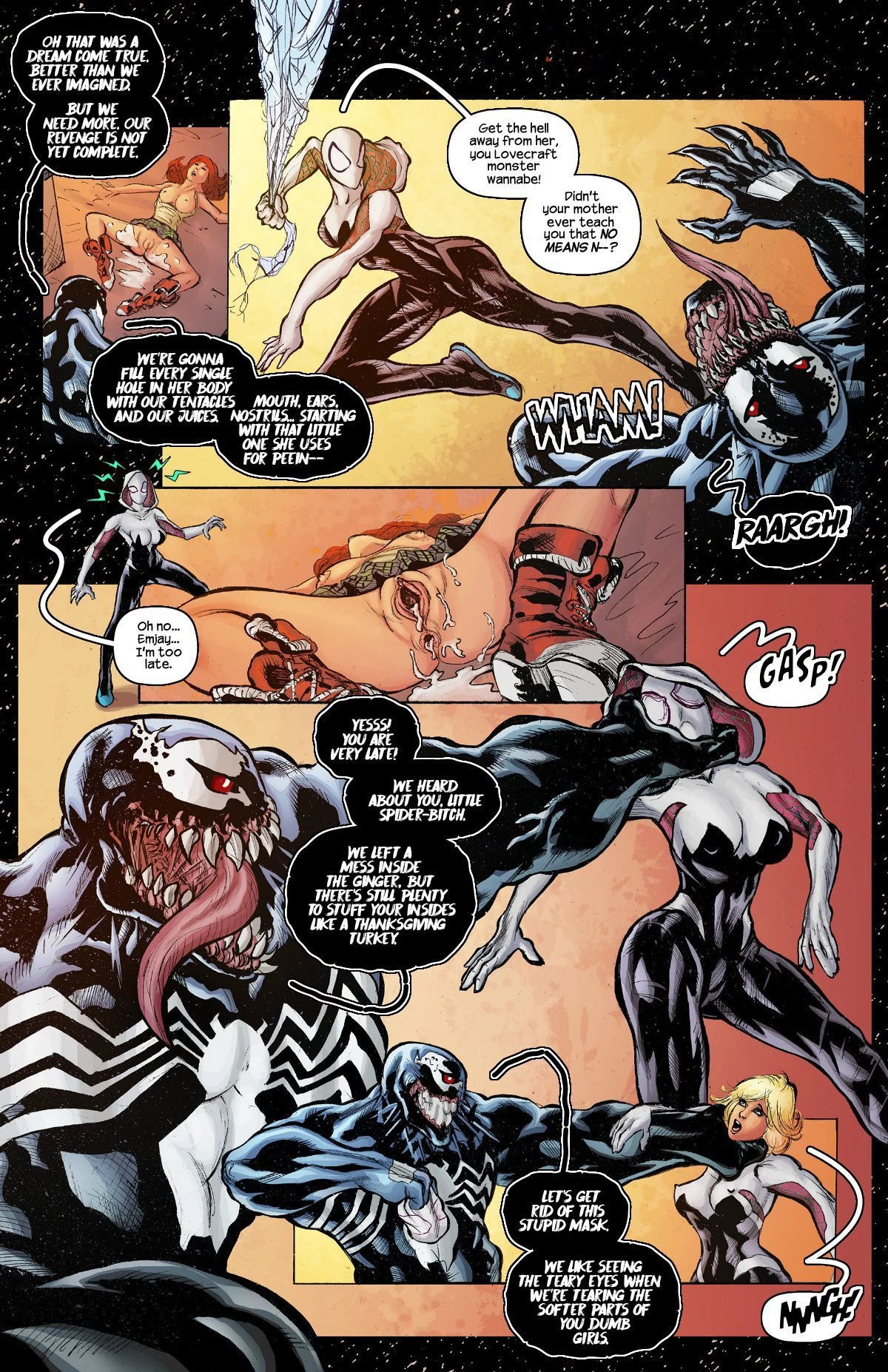 Outerspace groupie porn comic picture 7