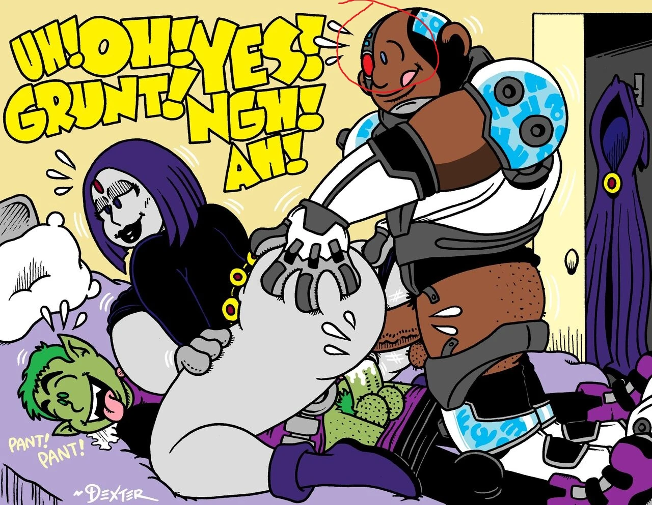 Over Eighteen Titans porn comic picture 2