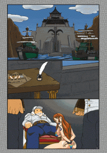 Overflowing Pirates porn comic picture 1