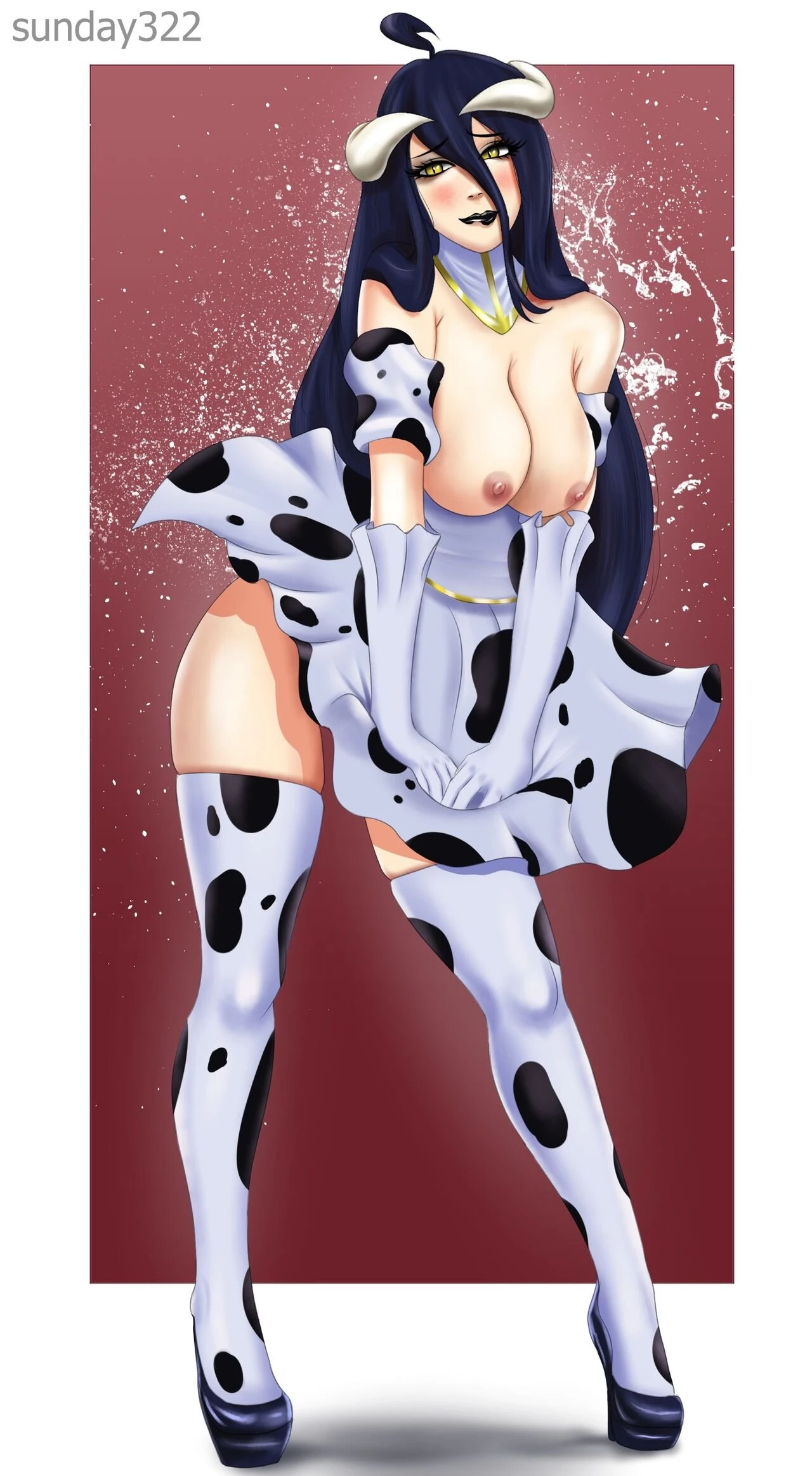 Overlord - Albedo porn comic picture 107