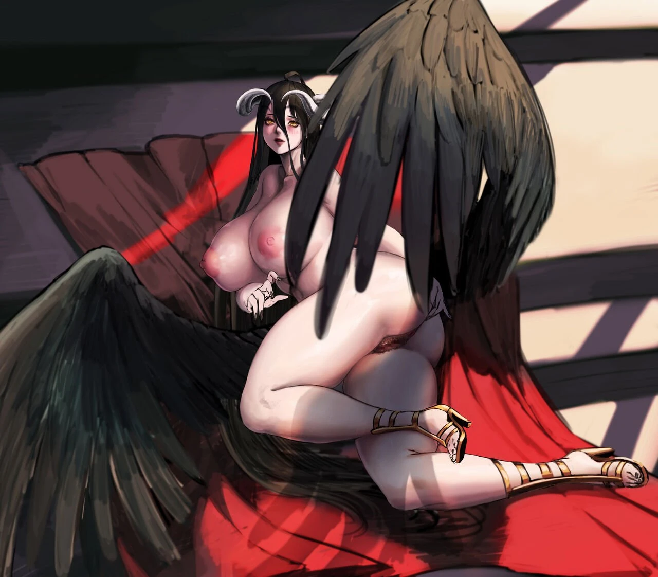 Overlord - Albedo porn comic picture 33
