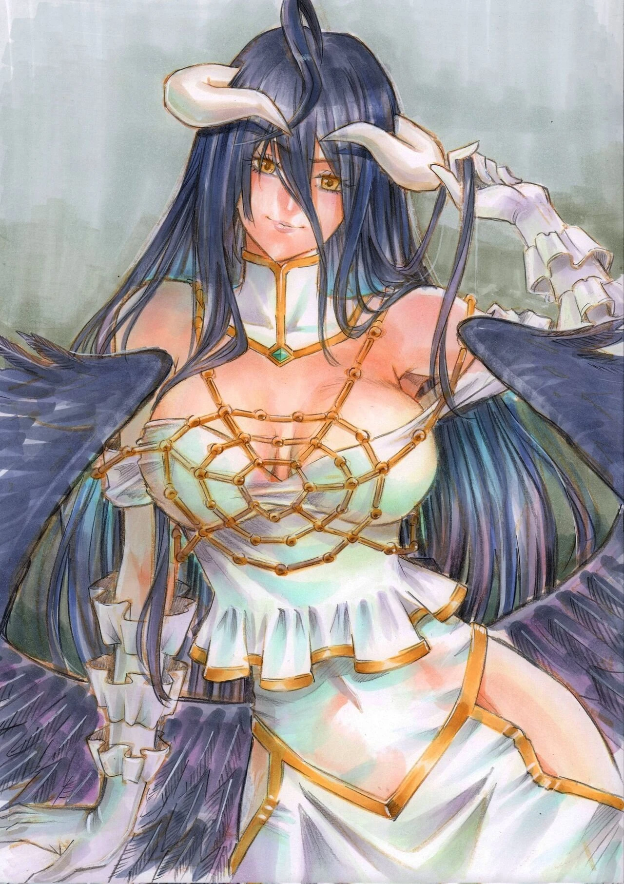 Overlord - Albedo porn comic picture 74