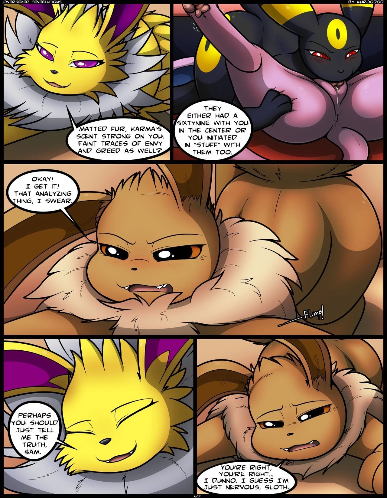 Oversexed Eeveelutions Vol.2 porn comic picture 18