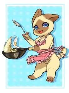 Palico Wife porn comic picture 1