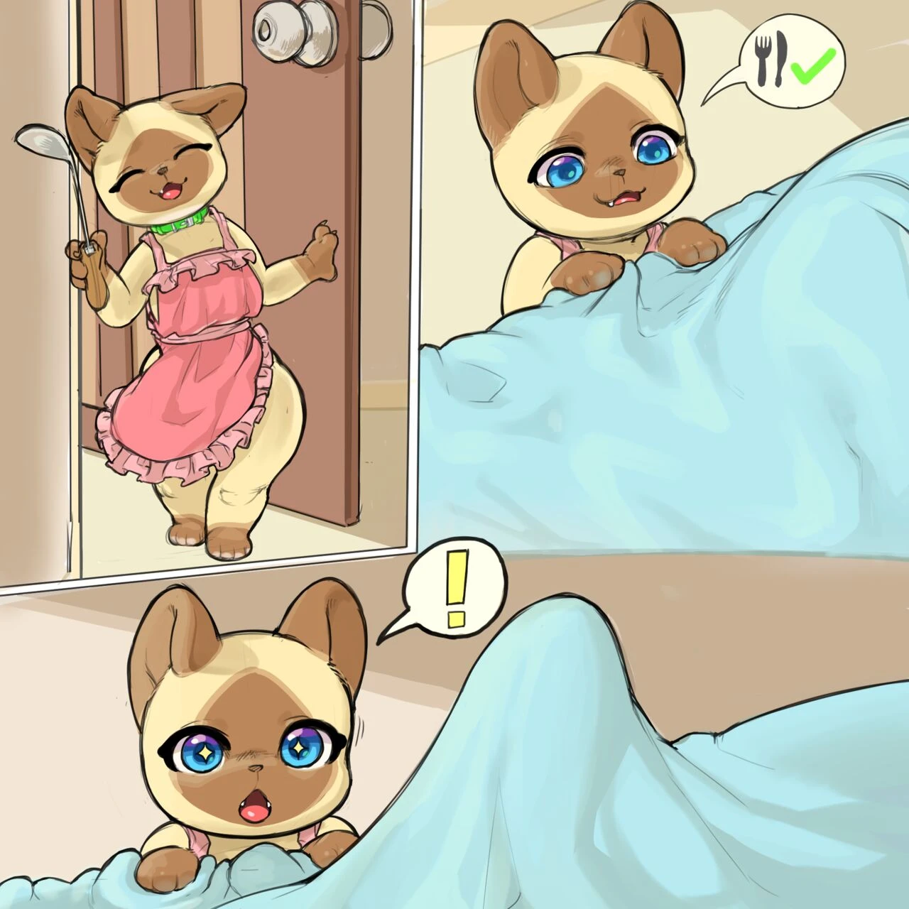Palico Wife porn comic picture 2