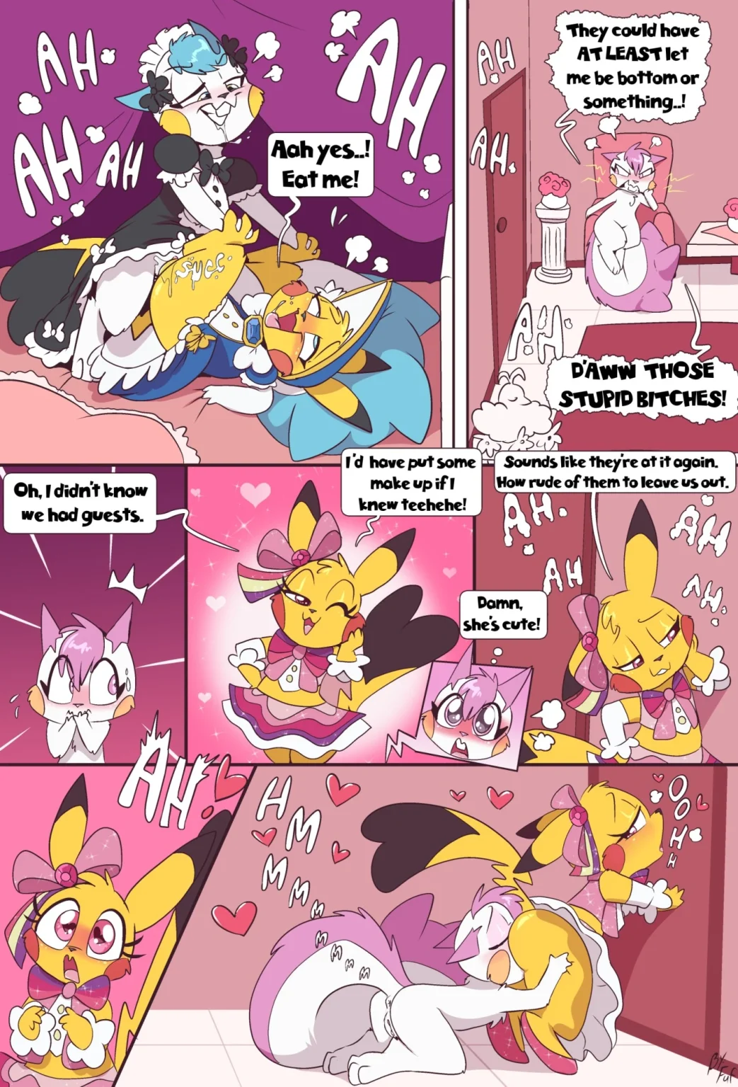 Pampering a popstar porn comic picture 1