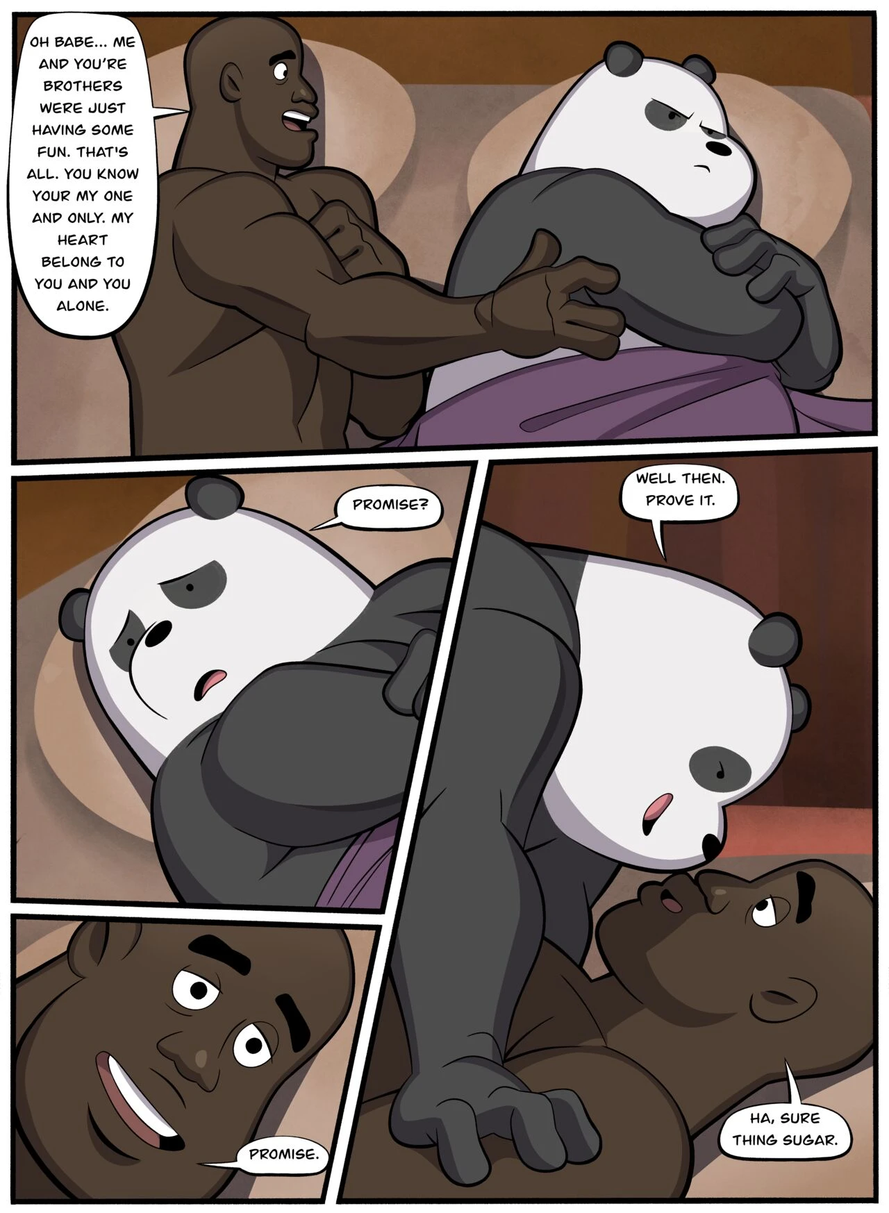 Panda's Boyfriend porn comic picture 9
