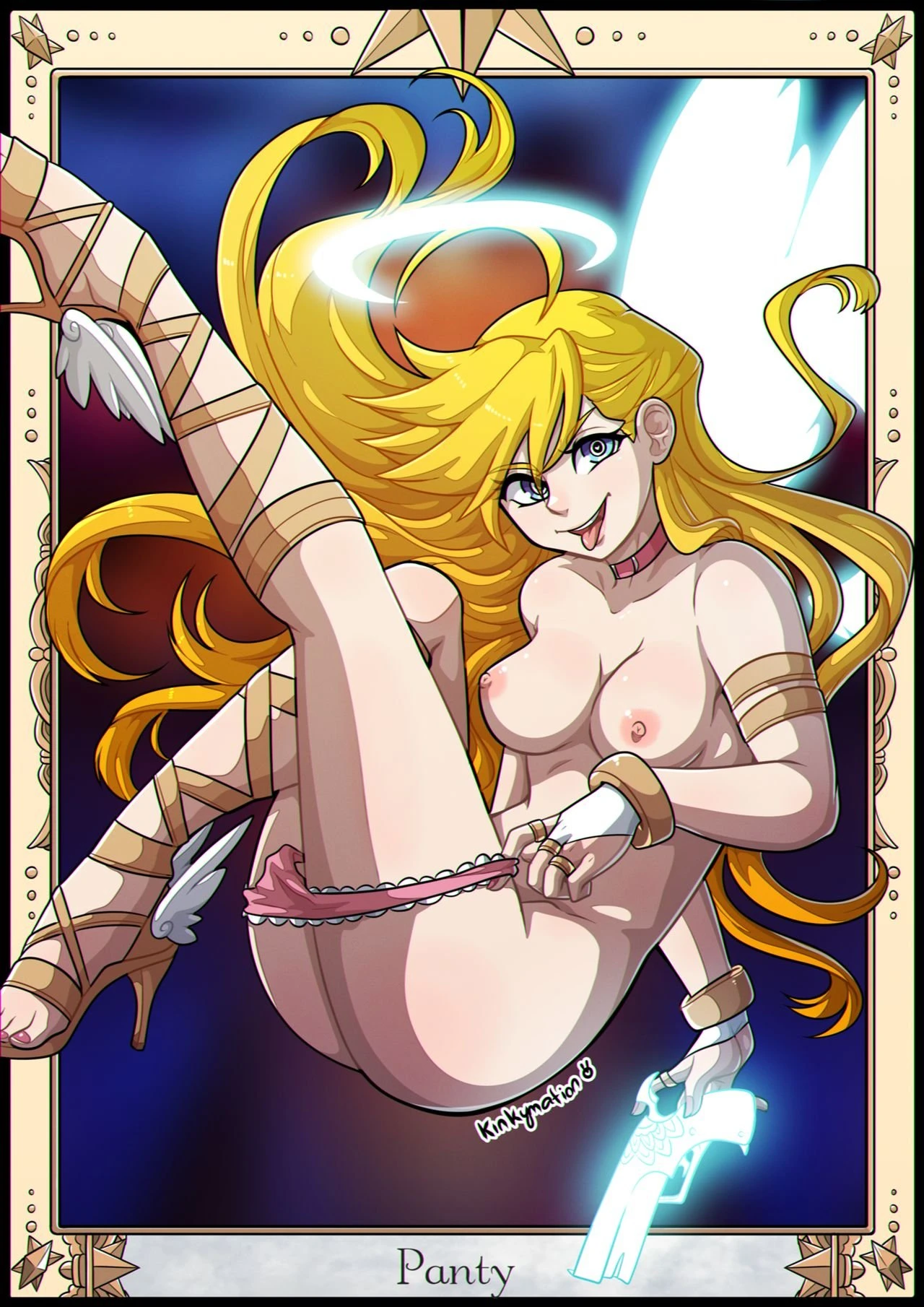 Panty and Stocking Card Set porn comic picture 1