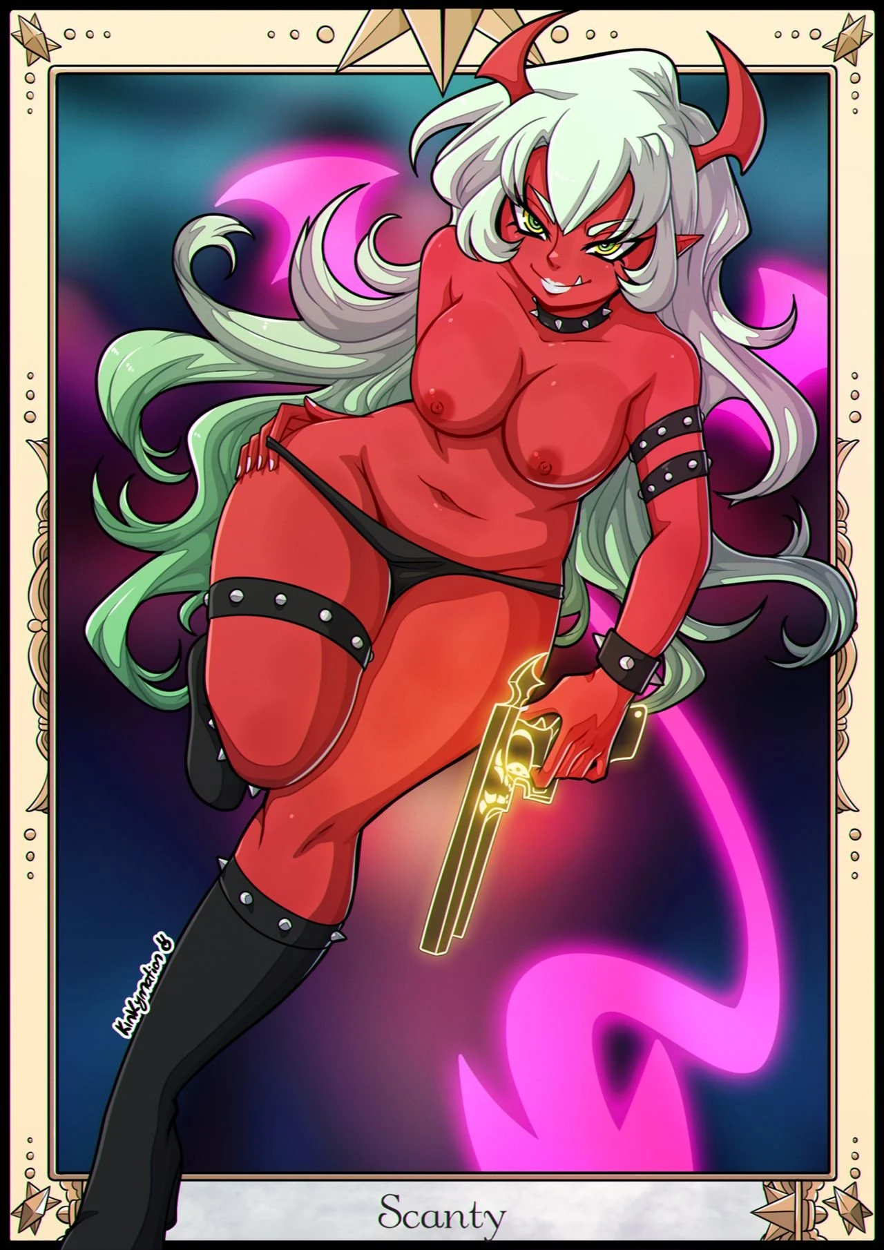 Panty and Stocking Card Set porn comic picture 5