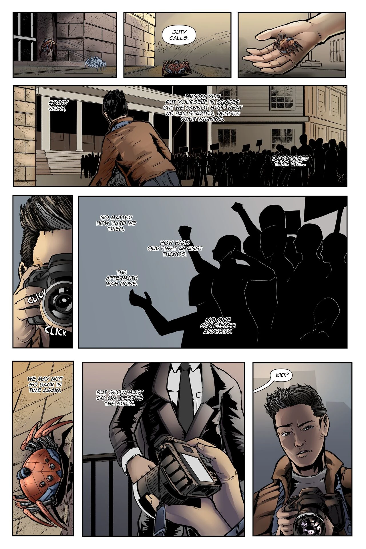 Parker's True Colors 2- Red porn comic picture 11