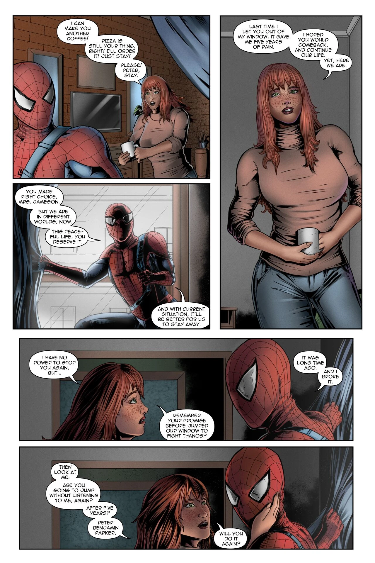 Parker's True Colors 2- Red porn comic picture 36