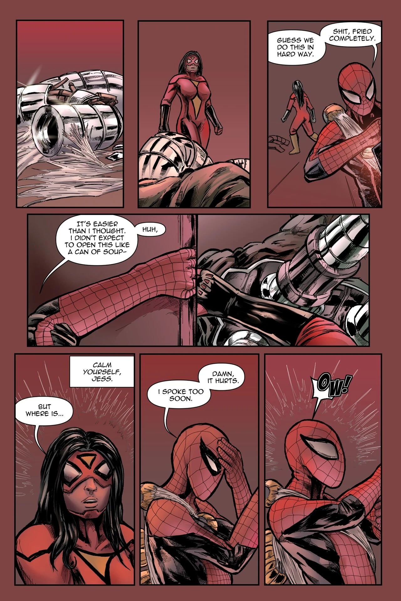 Parker's True Colors porn comic picture 61