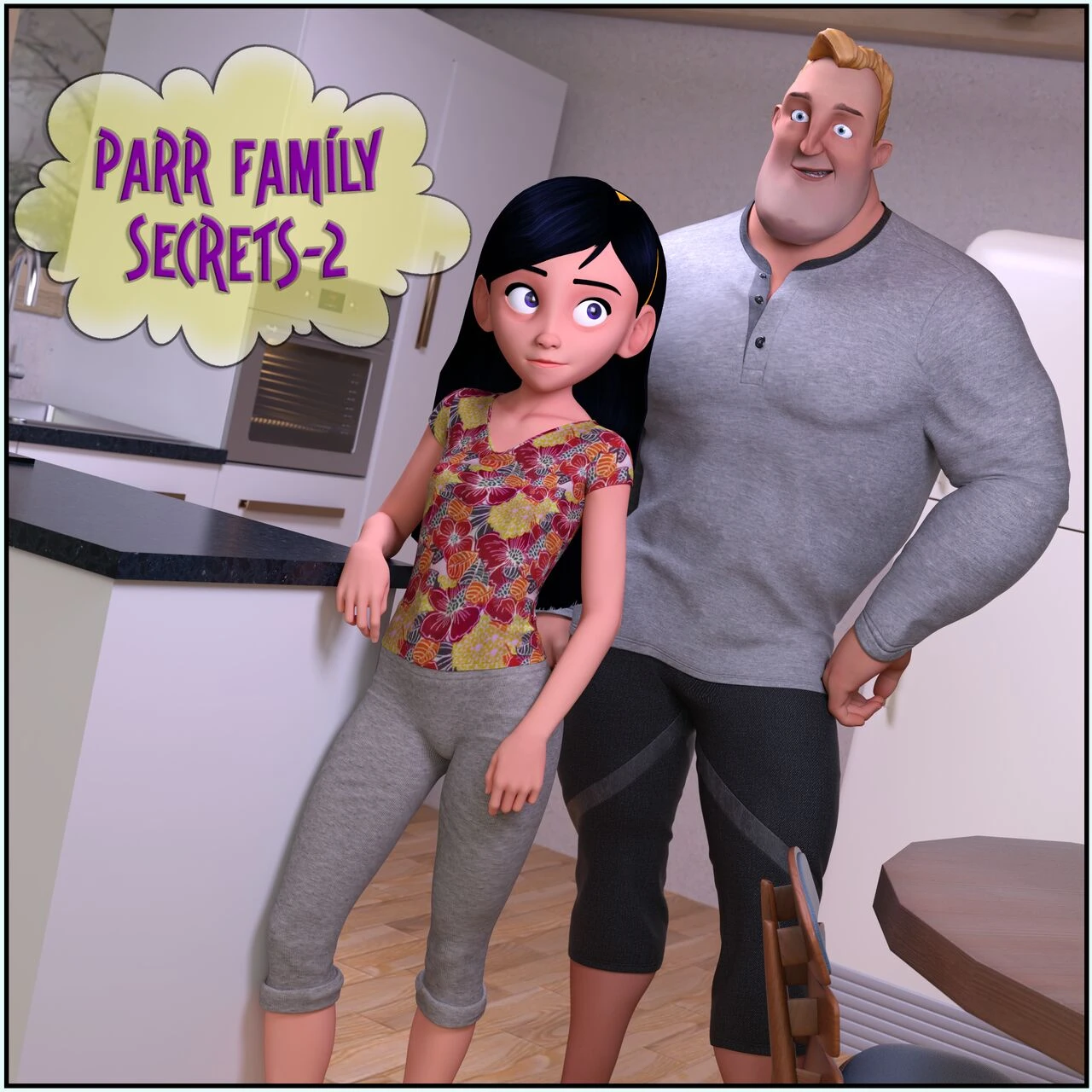 Parr Family Secrets 2 porn comic picture 1