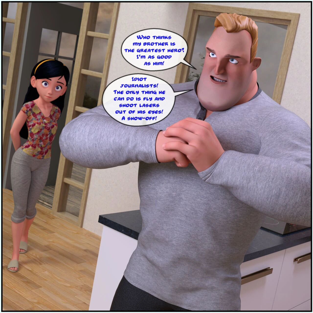 Parr Family Secrets 2 porn comic picture 17