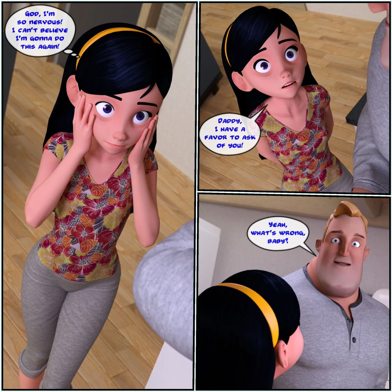 Parr Family Secrets 2 porn comic picture 18
