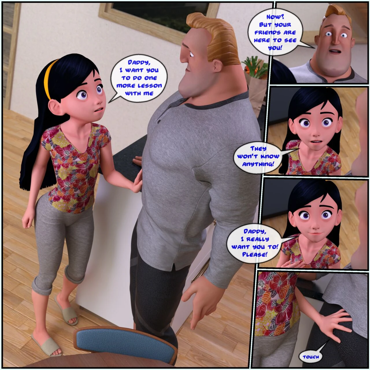 Parr Family Secrets 2 porn comic picture 19