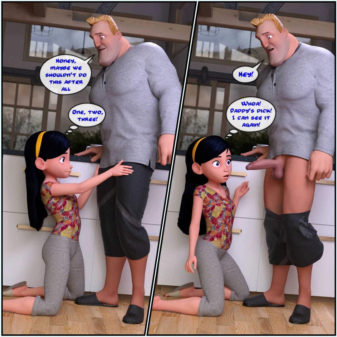 Parr Family Secrets 2 porn comic picture 21