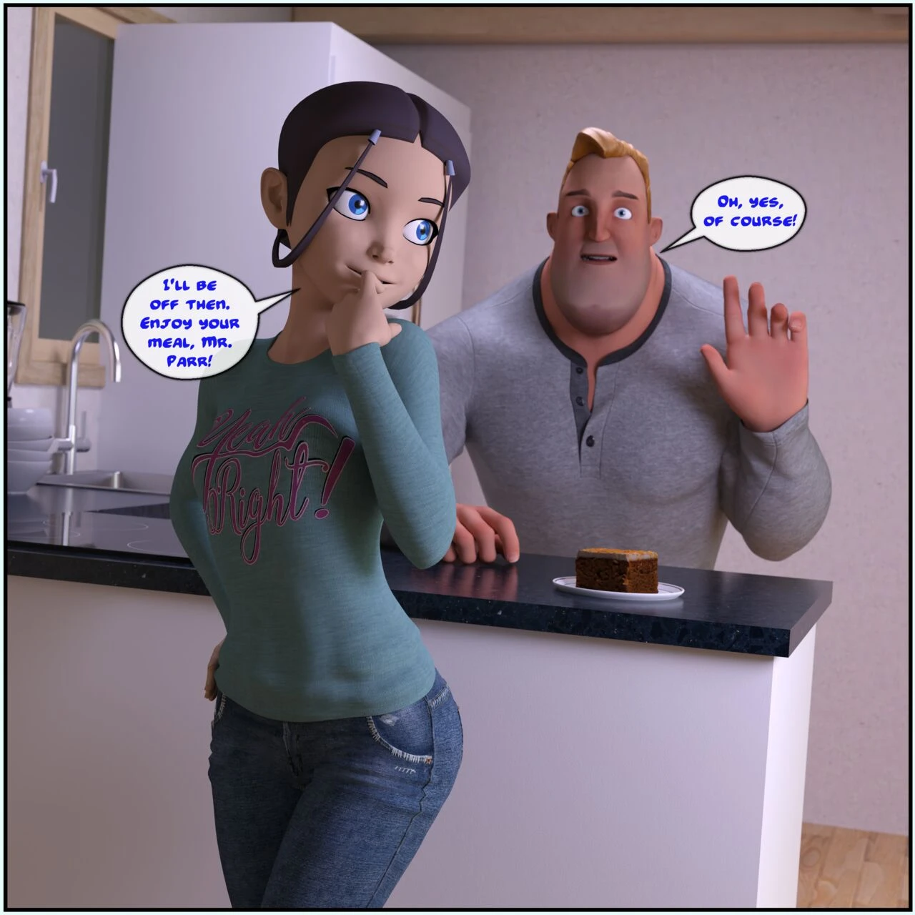 Parr Family Secrets 2 porn comic picture 25