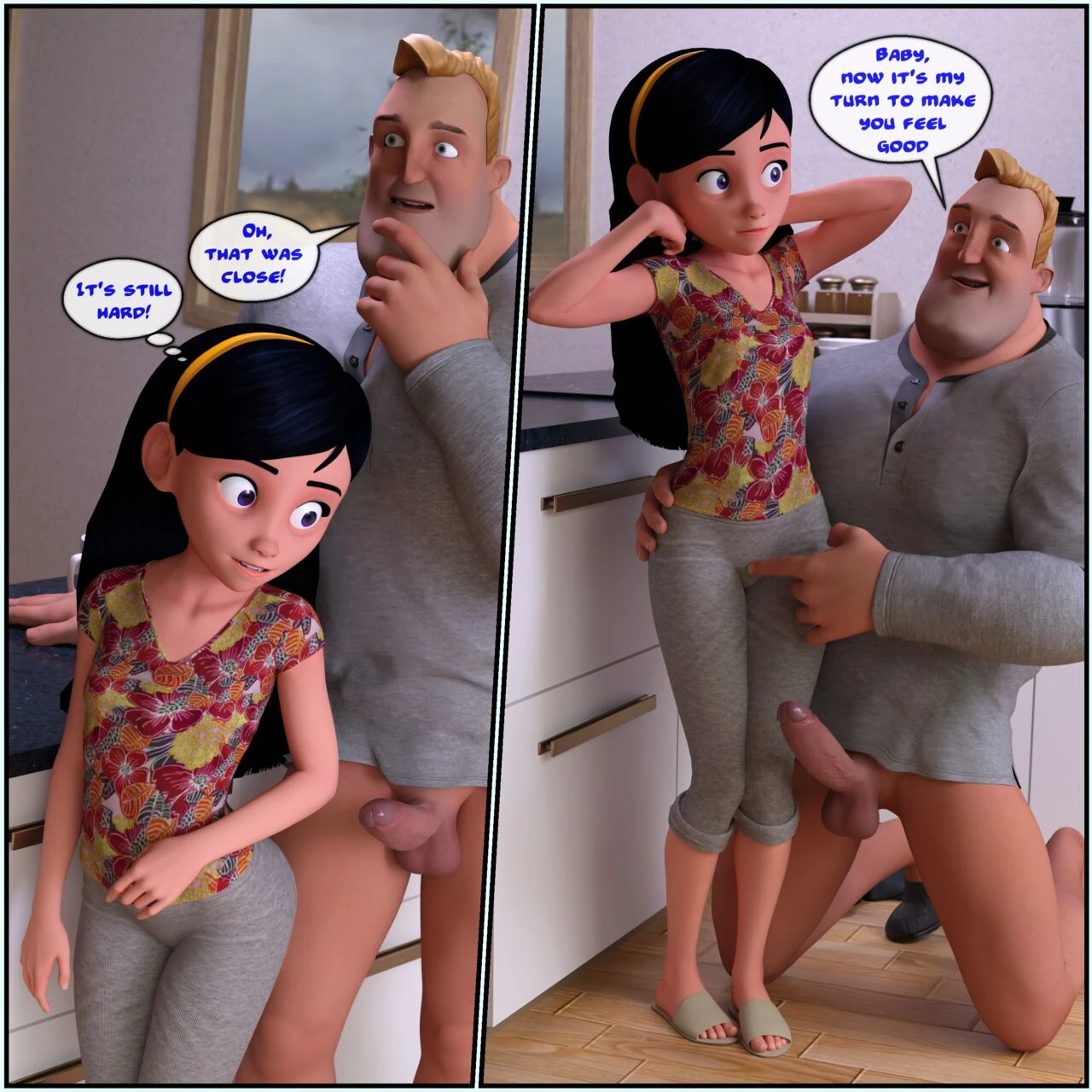 Parr Family Secrets 2 porn comic picture 26
