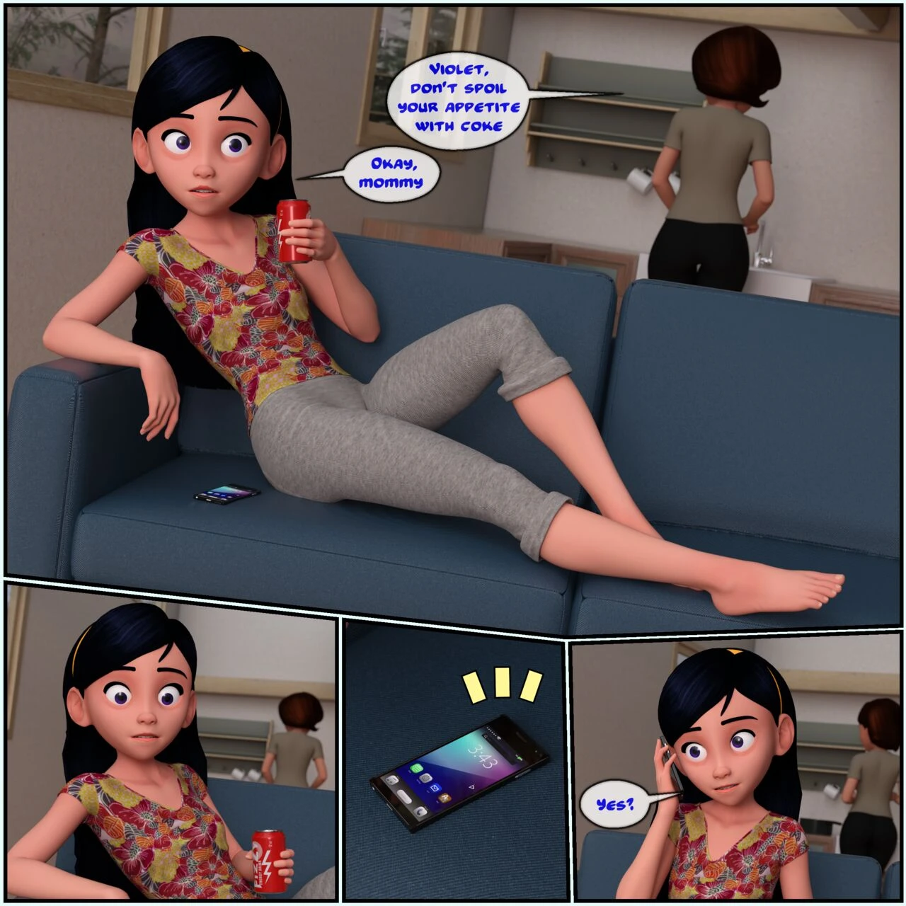 Parr Family Secrets porn comic picture 2