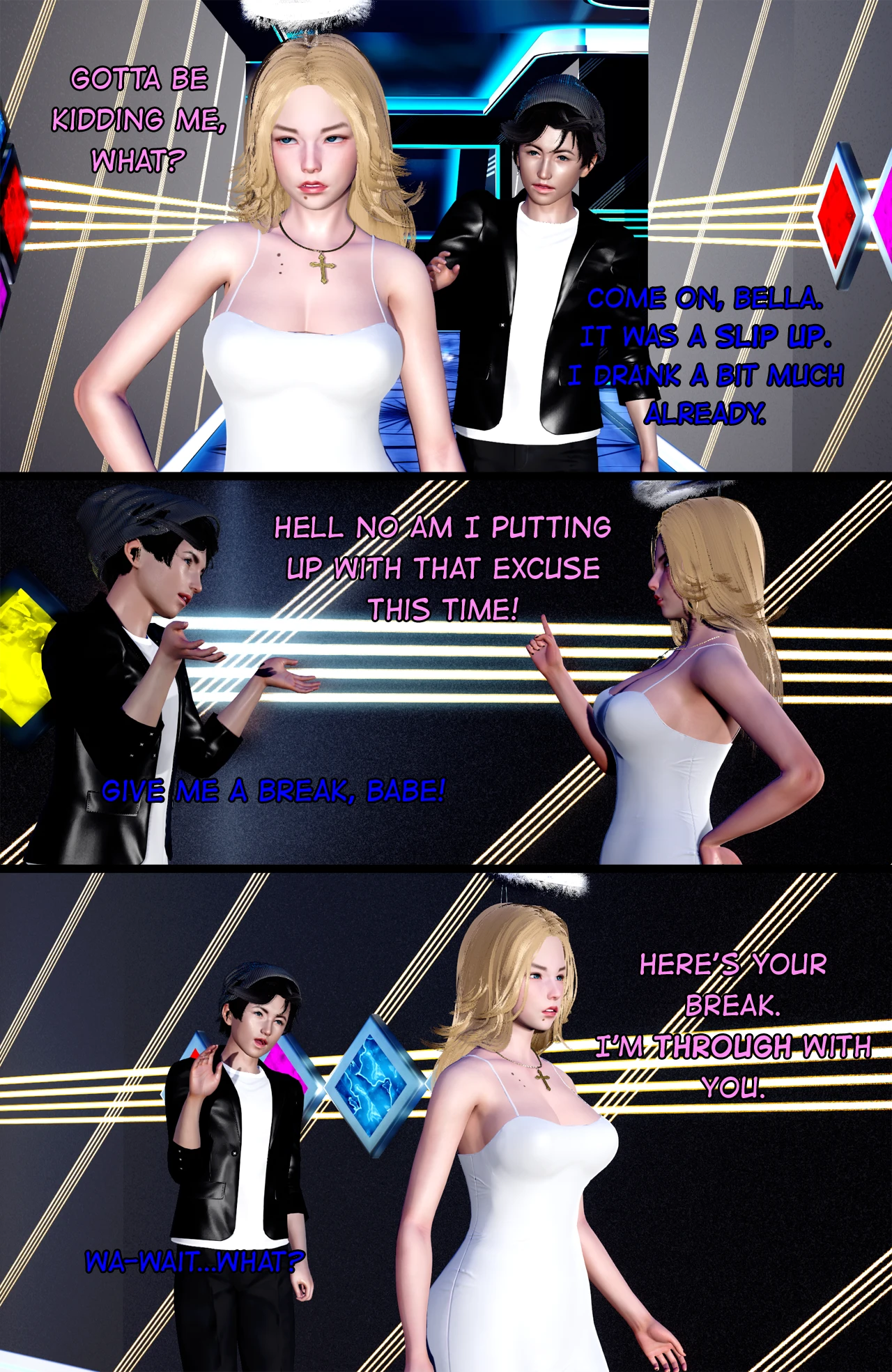 Party Angel porn comic picture 3