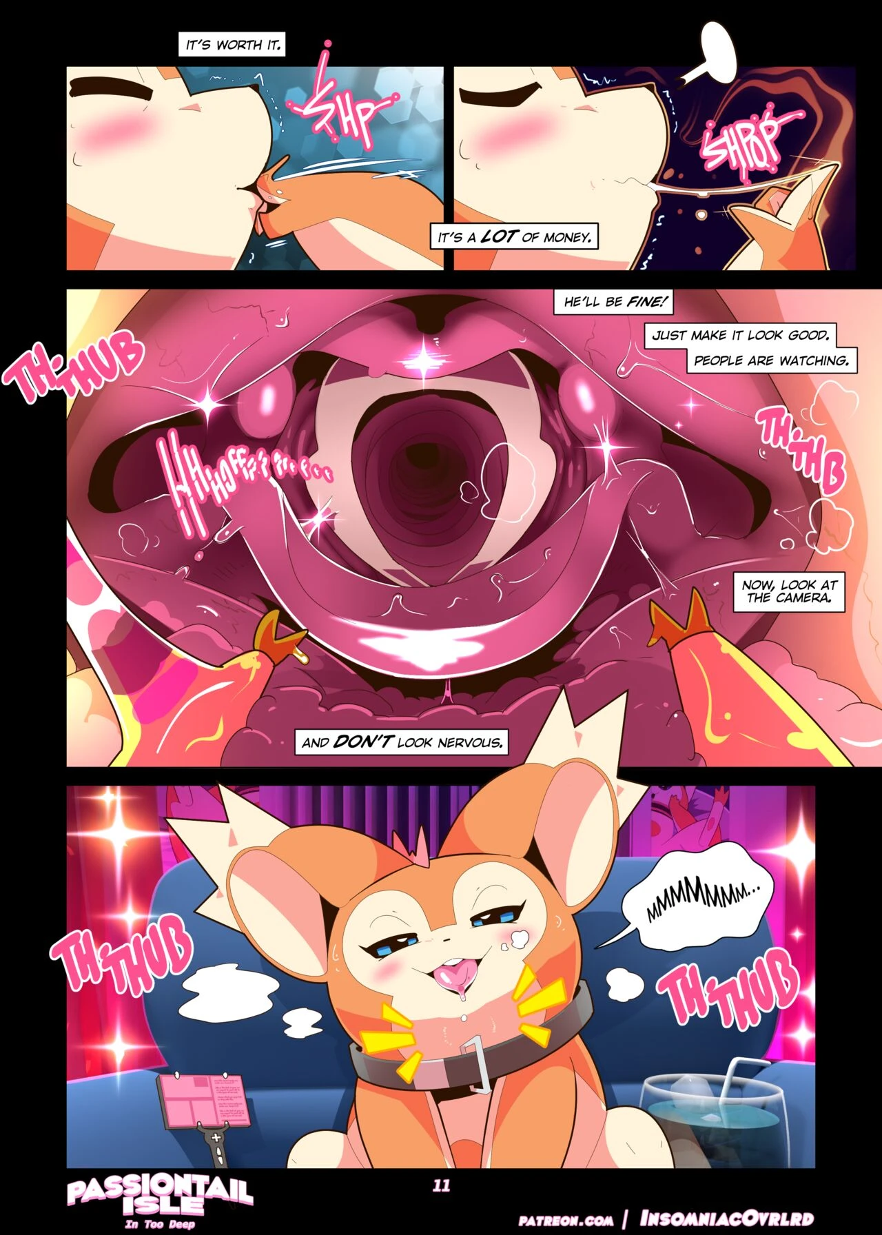 Passiontail Isle - In Too Deep porn comic picture 11