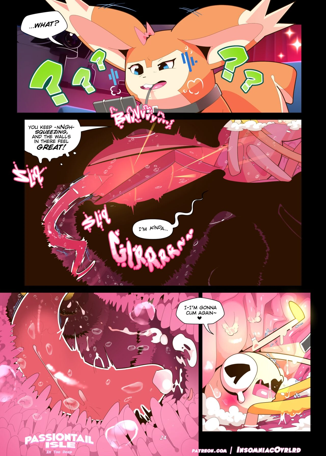 Passiontail Isle - In Too Deep porn comic picture 25