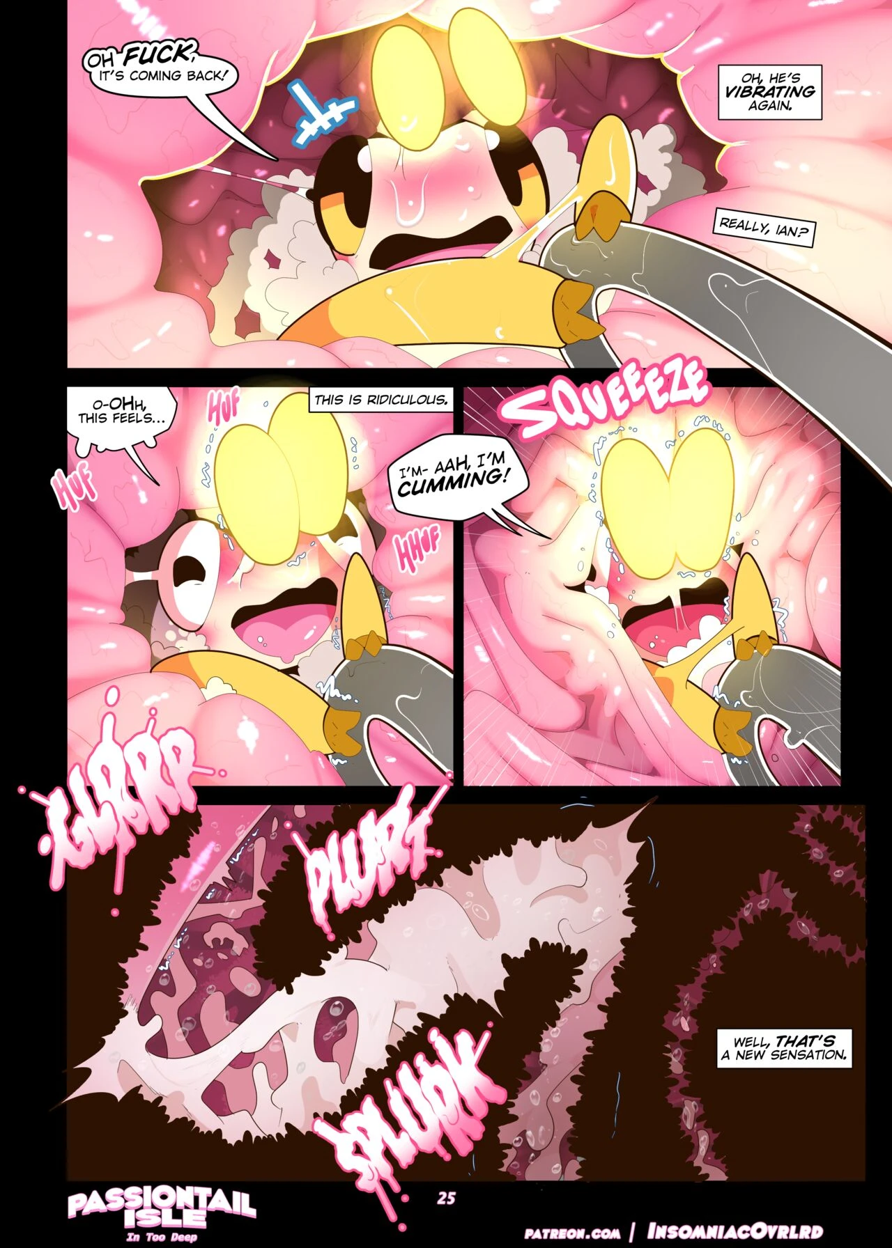 Passiontail Isle - In Too Deep porn comic picture 26