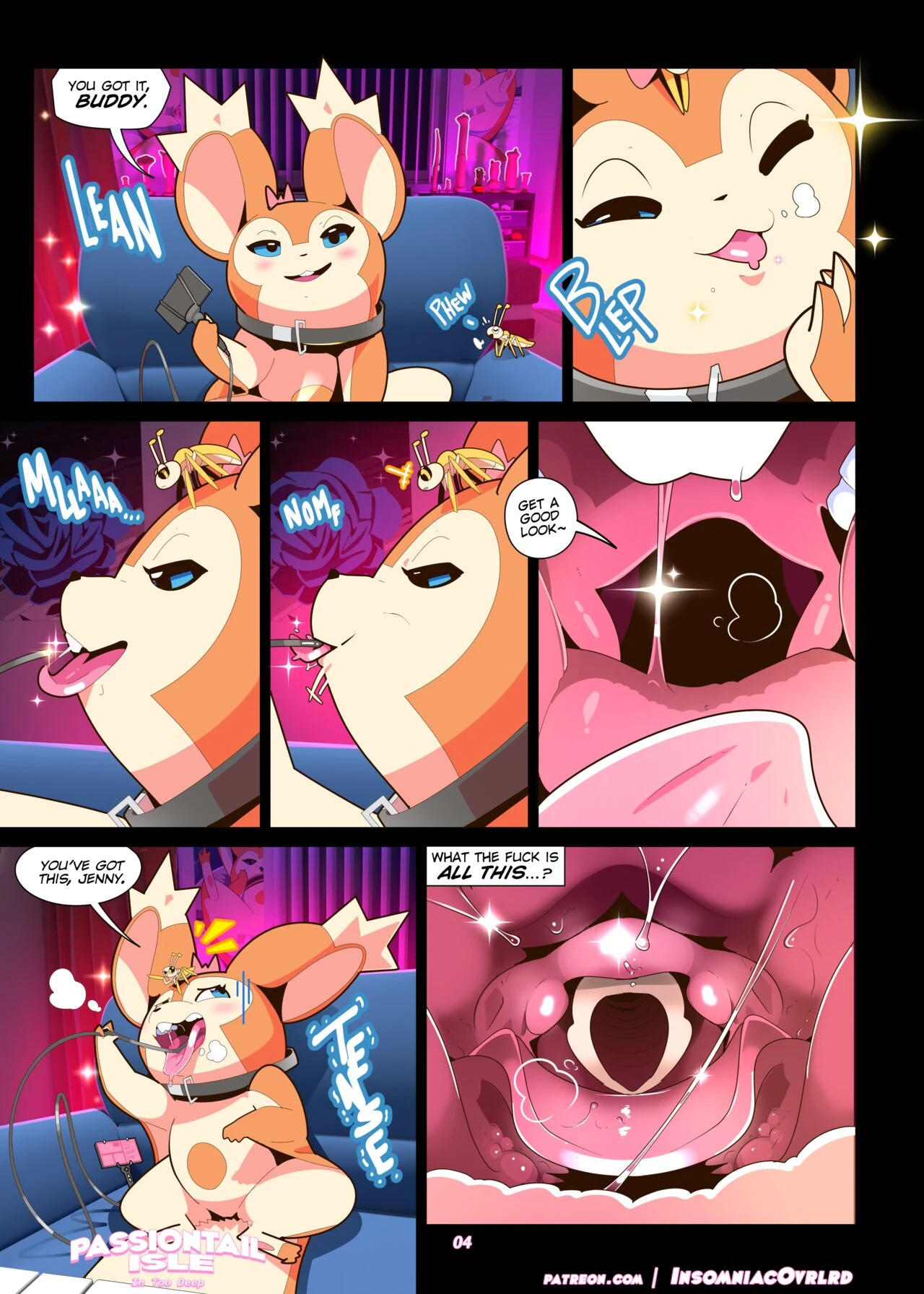 Passiontail Isle - In Too Deep porn comic picture 5