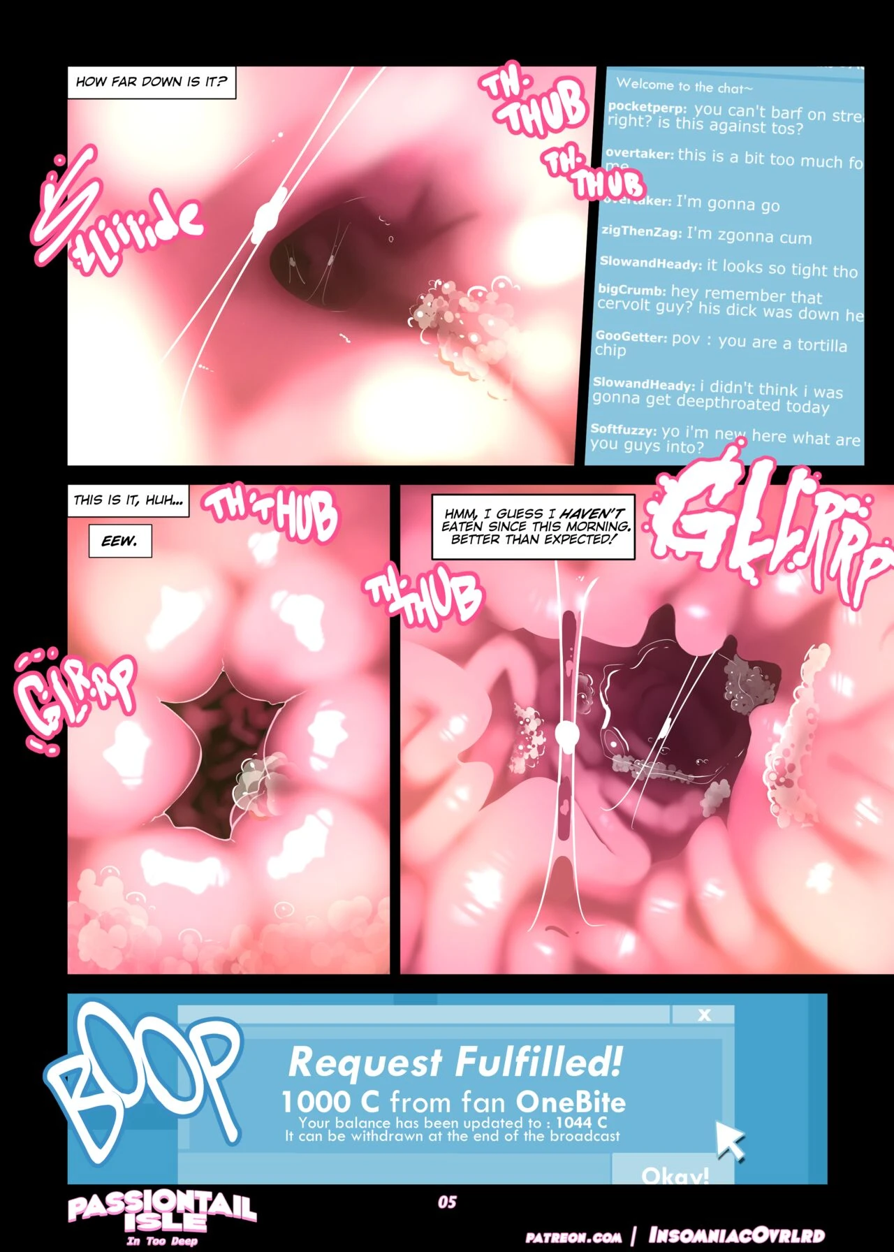 Passiontail Isle - In Too Deep porn comic picture 6