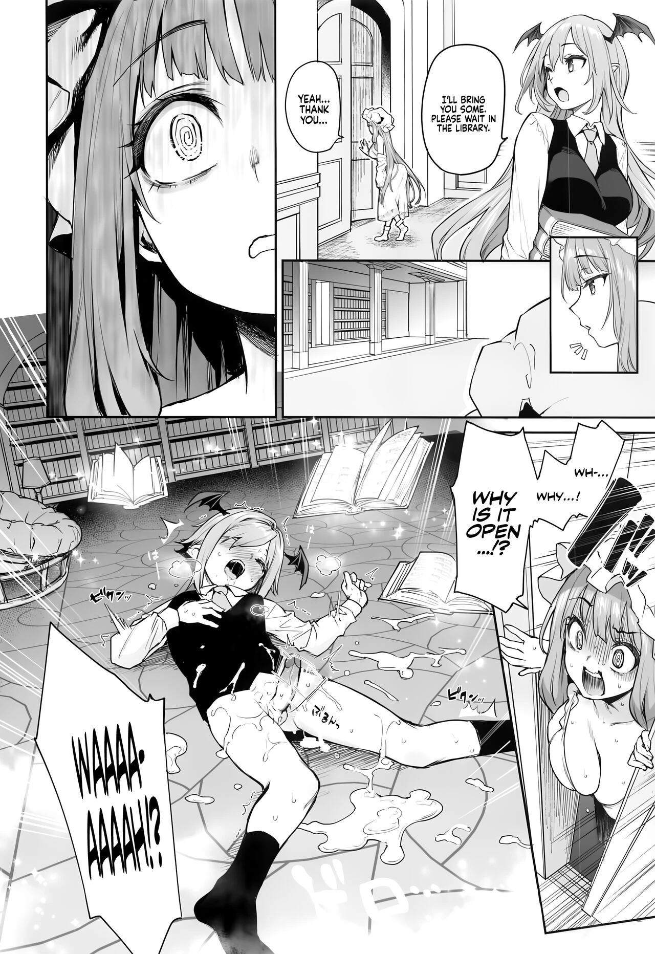 Patchouli and the Chamber of Secrets | Patchouli-sama to Himitsu no Heya porn comic picture 7