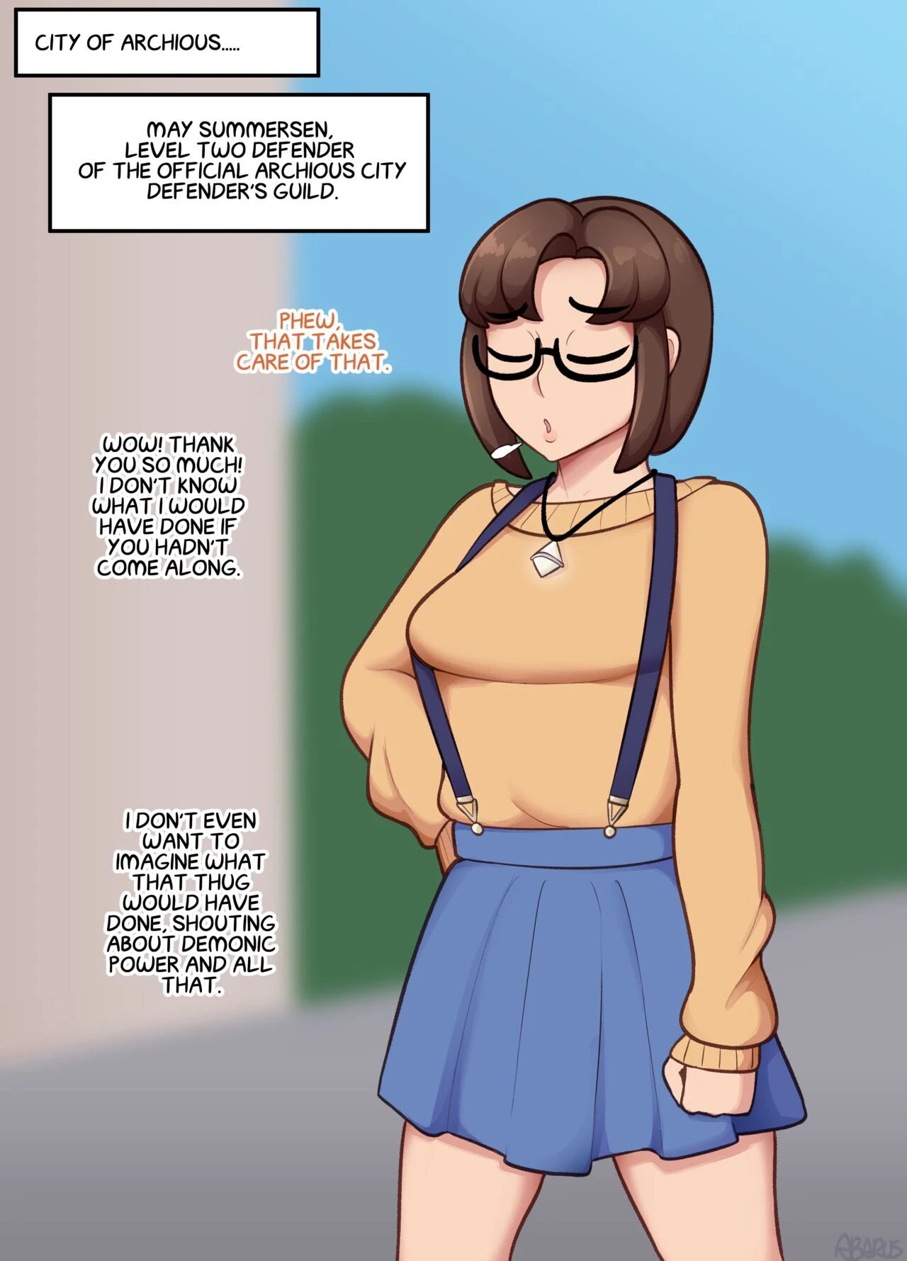 Pawnshop Peril The Corruption of a Sorceress porn comic picture 1