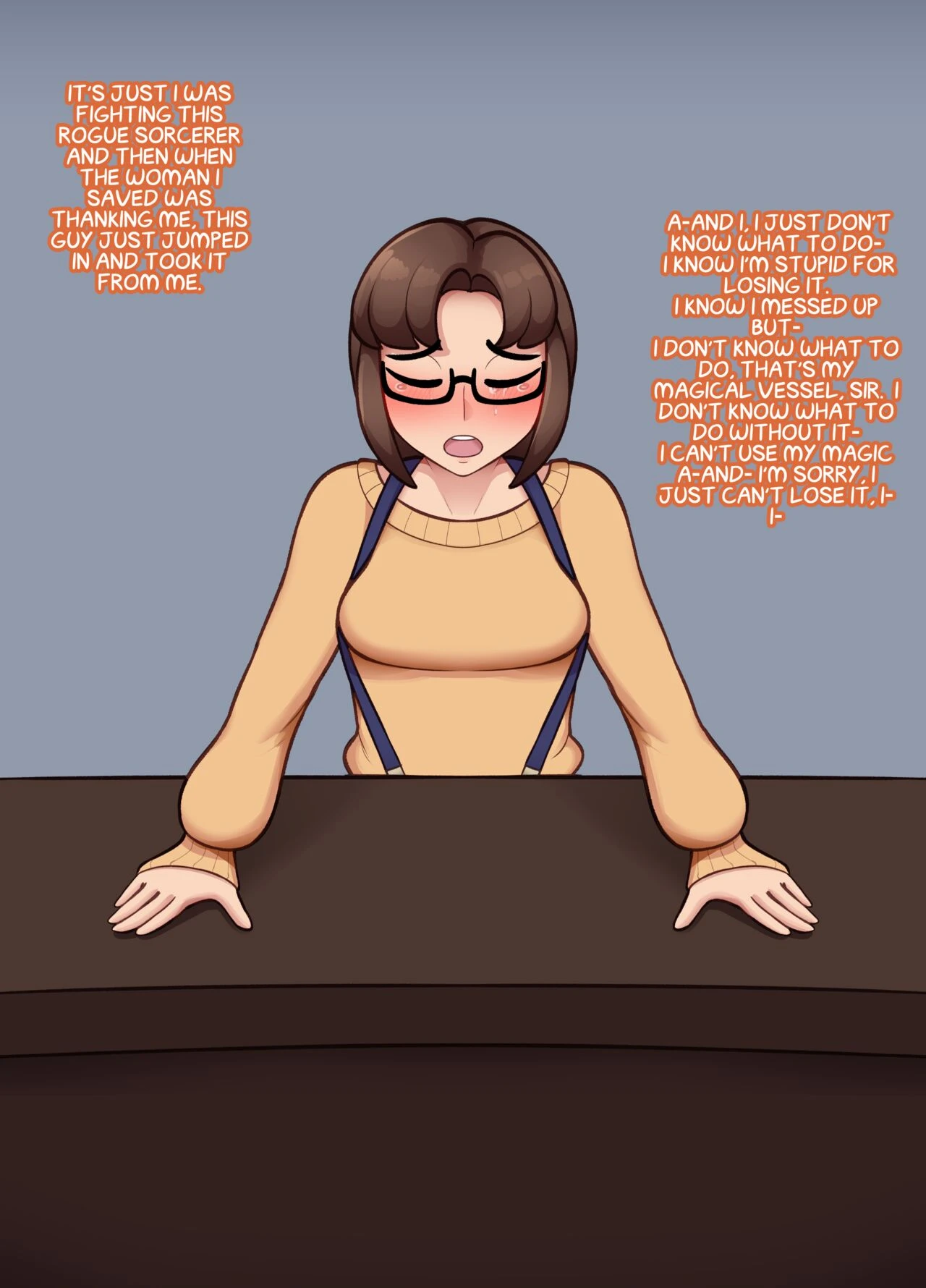 Pawnshop Peril The Corruption of a Sorceress porn comic picture 12