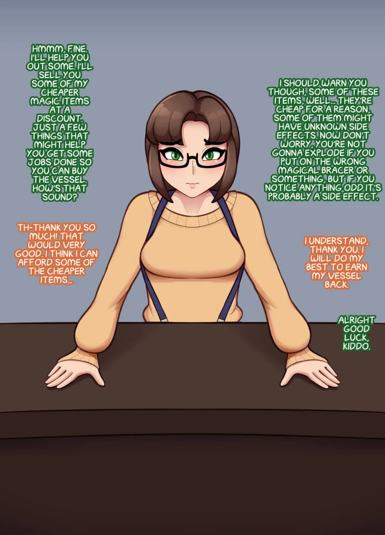 Pawnshop Peril The Corruption of a Sorceress porn comic picture 14