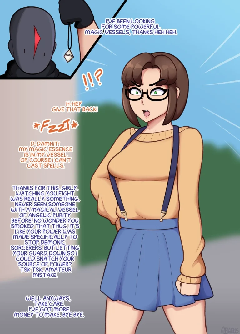 Pawnshop Peril The Corruption of a Sorceress porn comic picture 4